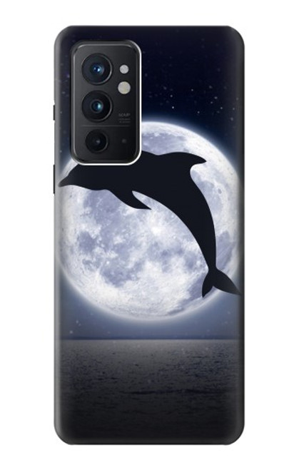 S3510 Dolphin Moon Night Case For OnePlus 9RT 5G