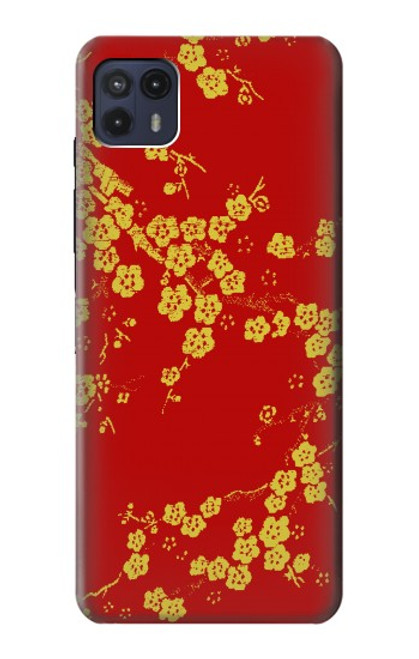 S2050 Cherry Blossoms Chinese Graphic Printed Case For Motorola Moto G50 5G [for G50 5G only. NOT for G50]