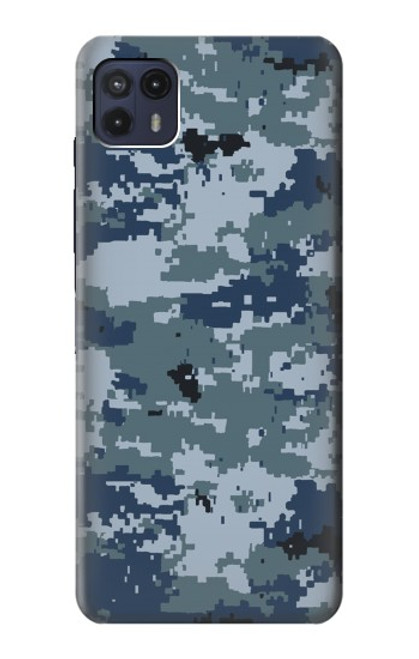 S2346 Navy Camo Camouflage Graphic Case For Motorola Moto G50 5G [for G50 5G only. NOT for G50]