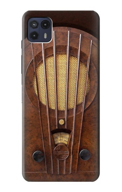 S2655 Vintage Bakelite Deco Radio Case For Motorola Moto G50 5G [for G50 5G only. NOT for G50]