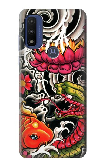 S0605 Yakuza Tattoo Case For Motorola G Pure
