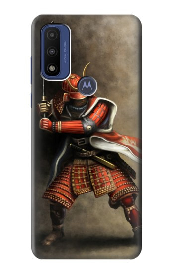 S0796 Japan Red Samurai Case For Motorola G Pure