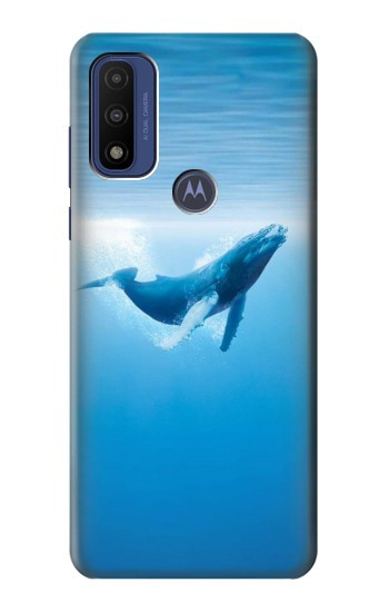 S0843 Blue Whale Case For Motorola G Pure
