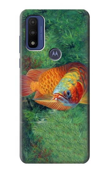 S1157 Red Arowana Fish Case For Motorola G Pure