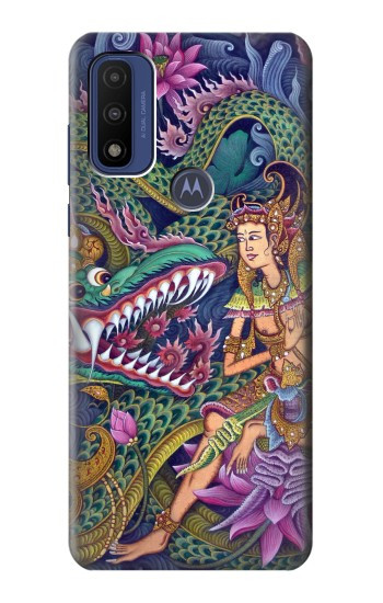 S1240 Bali Painting Case For Motorola G Pure