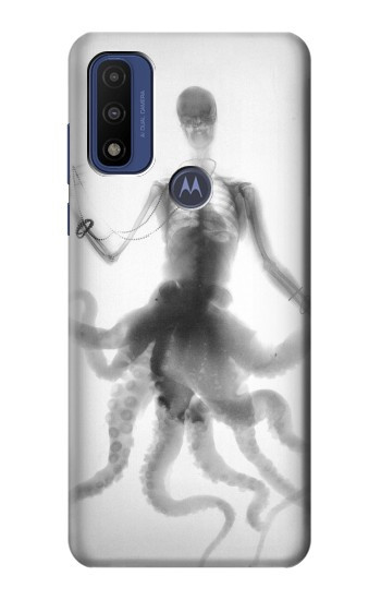 S1432 Skull Octopus X-ray Case For Motorola G Pure