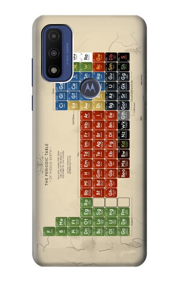S1695 The Periodic Table of Middle Earth Case For Motorola G Pure