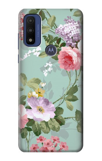 S2178 Flower Floral Art Painting Case For Motorola G Pure