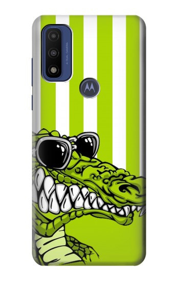 S2323 Funny Green Alligator Crocodile Case For Motorola G Pure