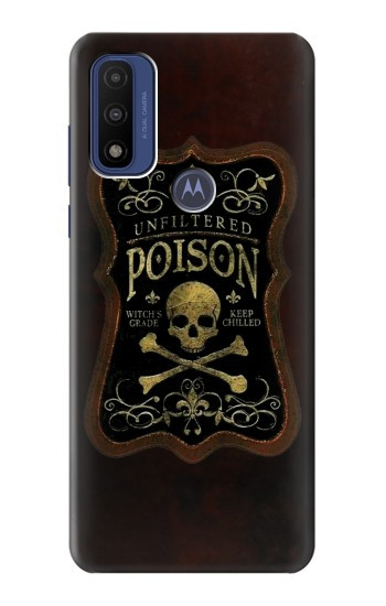 S2649 Unfiltered Poison Vintage Glass Bottle Case For Motorola G Pure