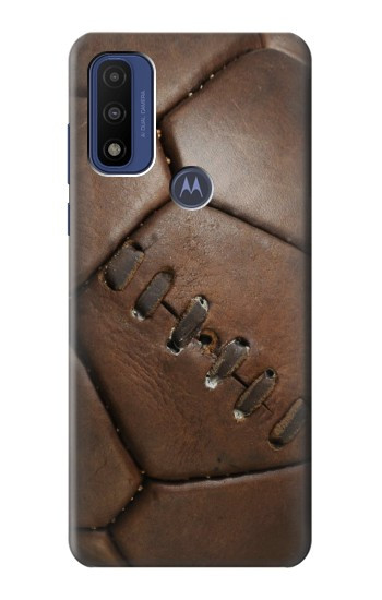 S2661 Leather Soccer Football Graphic Case For Motorola G Pure