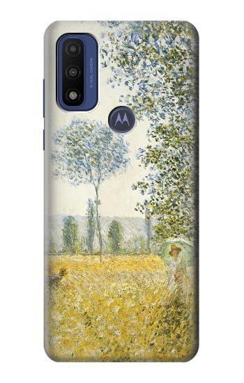 S2682 Claude Monet Fields In Spring Case For Motorola G Pure
