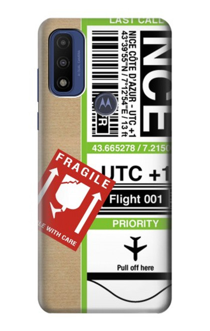 S3543 Luggage Tag Art Case For Motorola G Pure