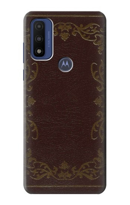 S3553 Vintage Book Cover Case For Motorola G Pure