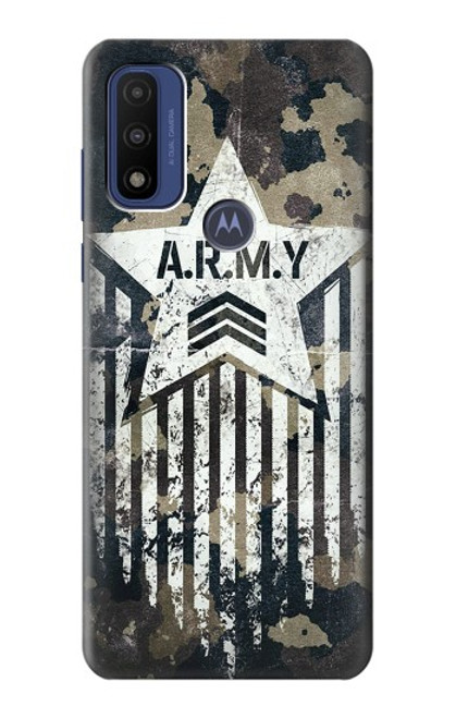 S3666 Army Camo Camouflage Case For Motorola G Pure
