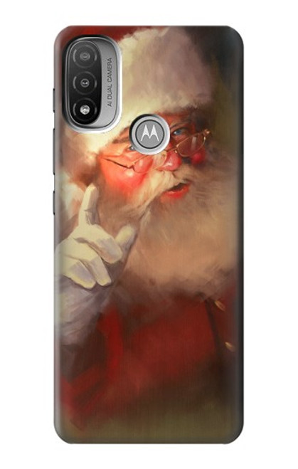 S1144 Xmas Santa Claus Case For Motorola Moto E20,E30,E40