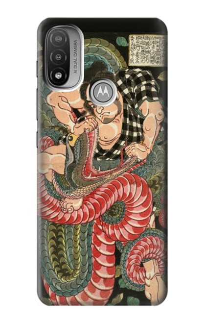 S2469 108 Heroes of Suikoden Saginoike Heikuro Case For Motorola Moto E20,E30,E40