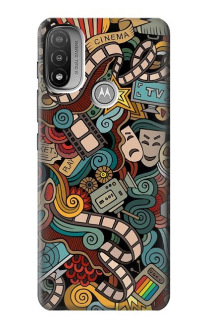 S3480 Movie Acting Entertainment Case For Motorola Moto E20,E30,E40