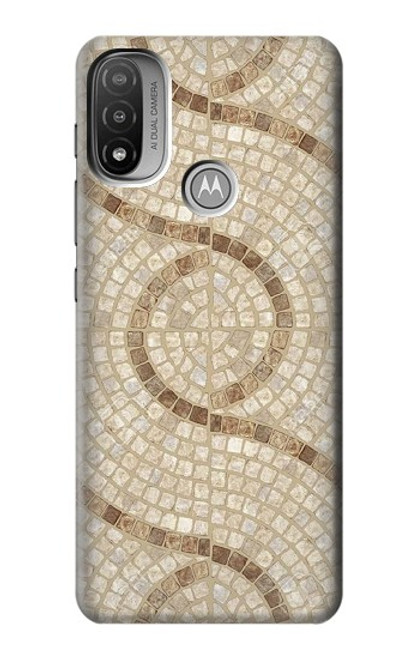 S3703 Mosaic Tiles Case For Motorola Moto E20,E30,E40