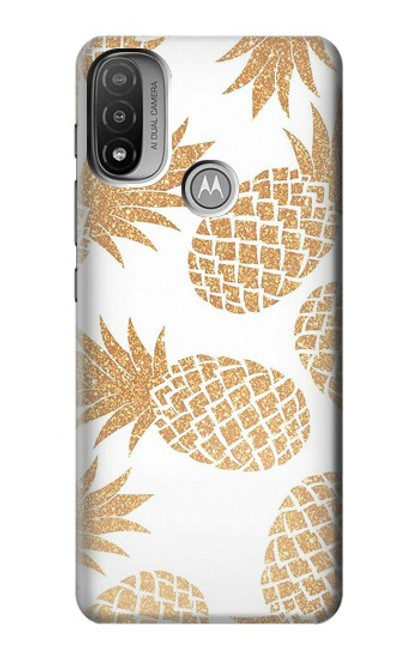 S3718 Seamless Pineapple Case For Motorola Moto E20,E30,E40