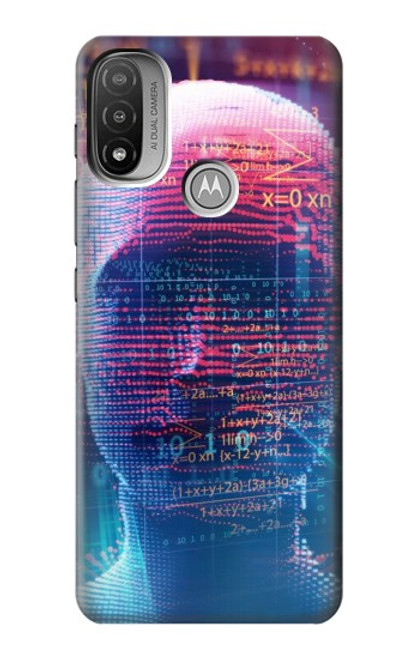 S3800 Digital Human Face Case For Motorola Moto E20,E30,E40