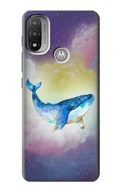 S3802 Dream Whale Pastel Fantasy Case For Motorola Moto E20,E30,E40