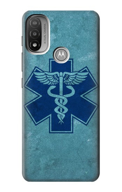 S3824 Caduceus Medical Symbol Case For Motorola Moto E20,E30,E40