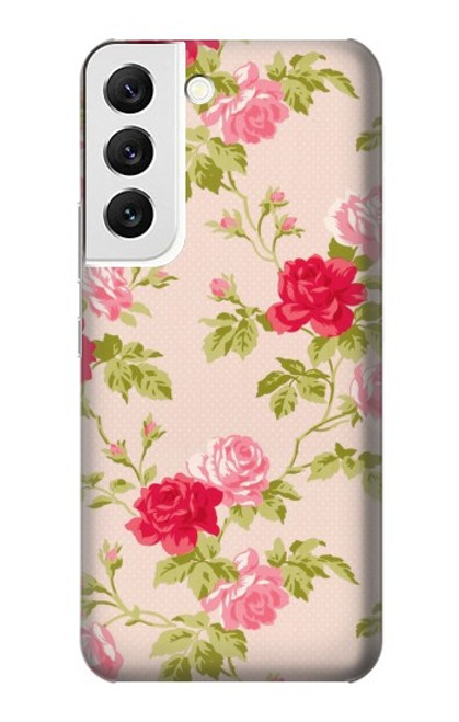 S3037 Pretty Rose Cottage Flora Case For Samsung Galaxy S22