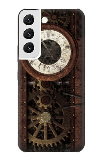 S3221 Steampunk Clock Gears Case For Samsung Galaxy S22