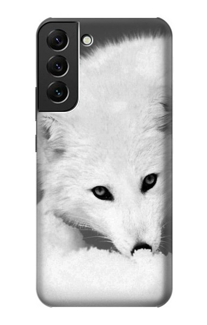 S2569 White Arctic Fox Case For Samsung Galaxy S22 Plus