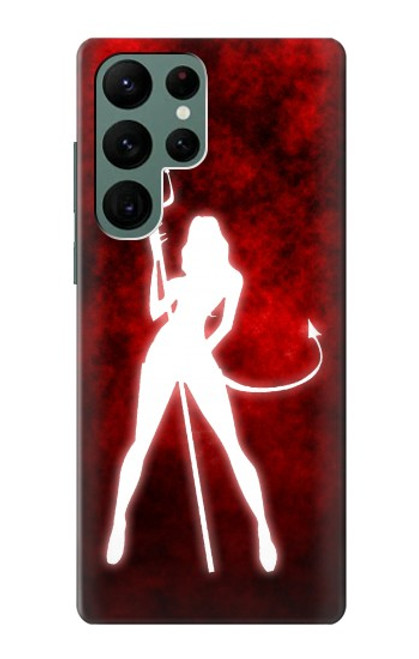 S2455 Sexy Devil Girl Case For Samsung Galaxy S22 Ultra