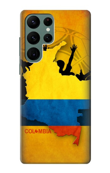 S2996 Colombia Football Soccer Case For Samsung Galaxy S22 Ultra