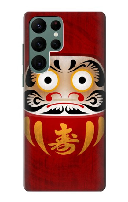 S3023 Japan Good Luck Daruma Doll Case For Samsung Galaxy S22 Ultra