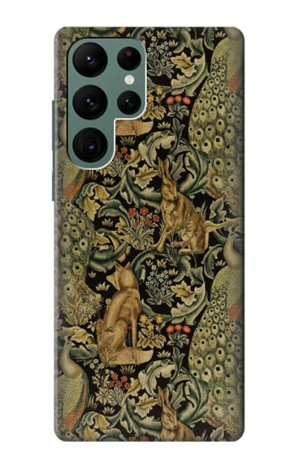 S3661 William Morris Forest Velvet Case For Samsung Galaxy S22 Ultra