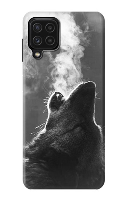 S3505 Wolf Howling Case For Samsung Galaxy M22