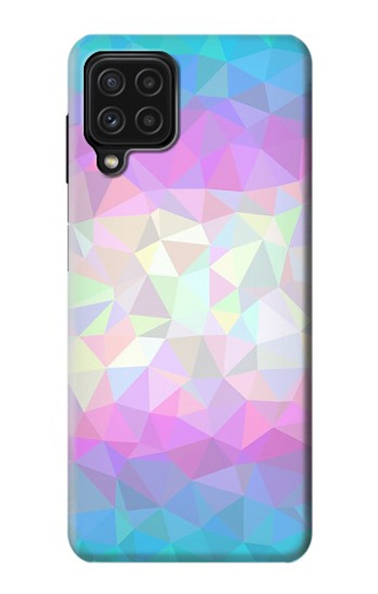 S3747 Trans Flag Polygon Case For Samsung Galaxy M22