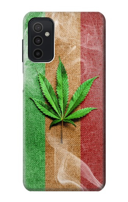 S2109 Marijuana Rasta Flag Case For Samsung Galaxy M52 5G