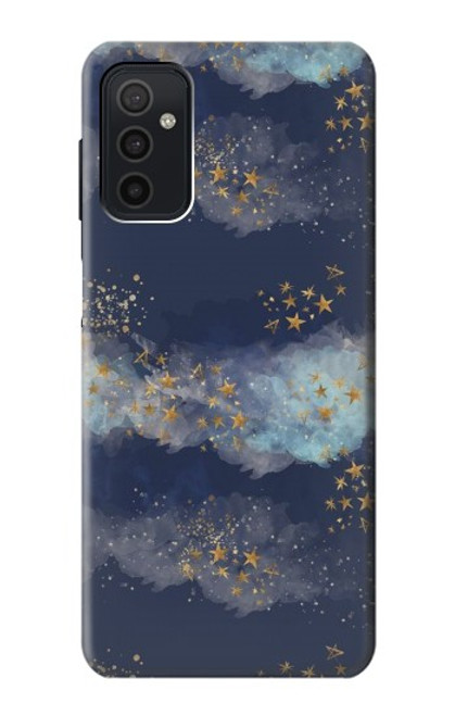 S3364 Gold Star Sky Case For Samsung Galaxy M52 5G