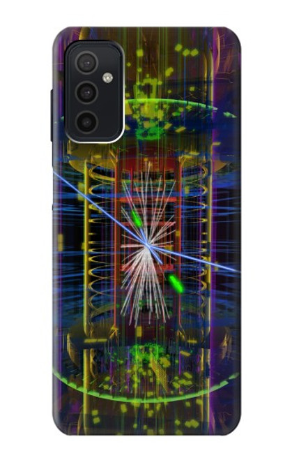 S3545 Quantum Particle Collision Case For Samsung Galaxy M52 5G