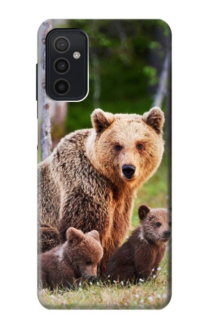 S3558 Bear Family Case For Samsung Galaxy M52 5G