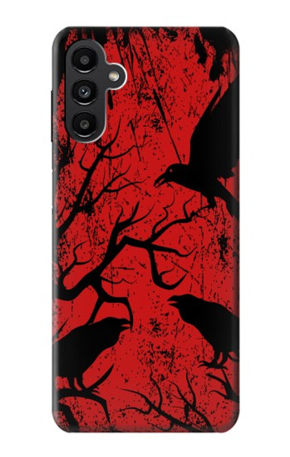 S3325 Crow Black Blood Tree Case For Samsung Galaxy A13 5G