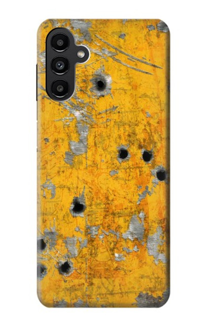 S3528 Bullet Rusting Yellow Metal Case For Samsung Galaxy A13 5G