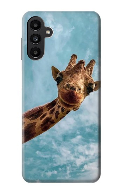 S3680 Cute Smile Giraffe Case For Samsung Galaxy A13 5G