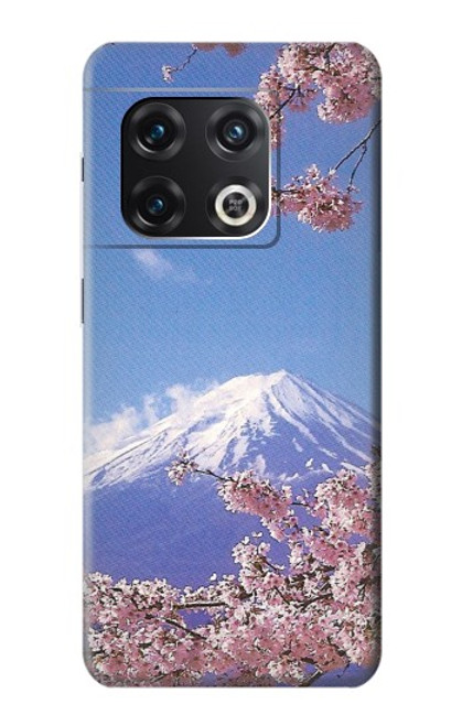 S1060 Mount Fuji Sakura Cherry Blossom Case For OnePlus 10 Pro