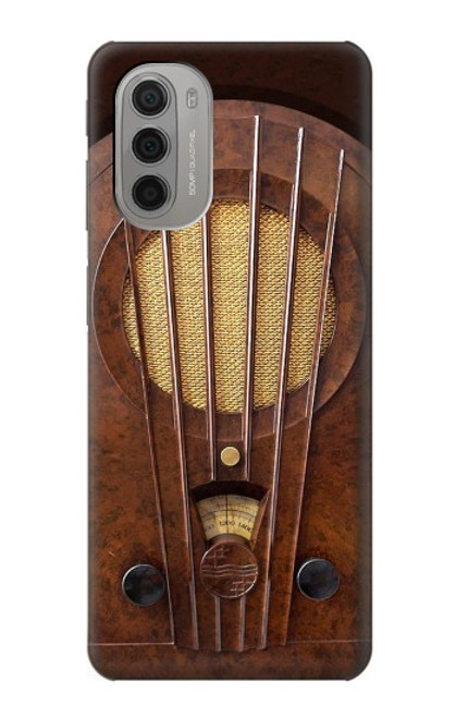 S2655 Vintage Bakelite Deco Radio Case For Motorola Moto G51 5G