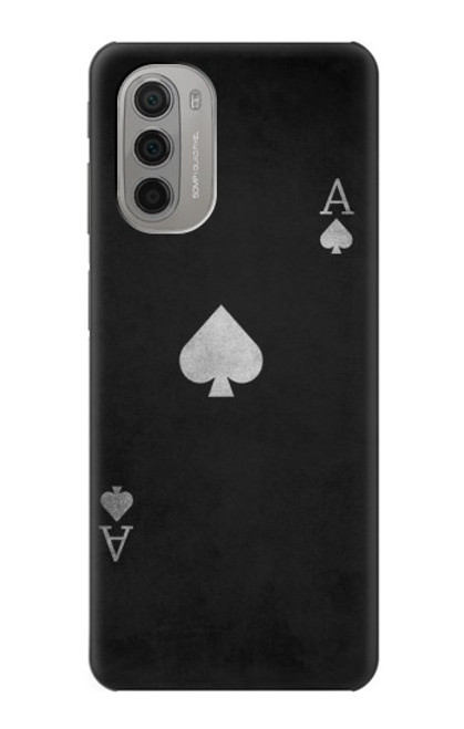 S3152 Black Ace of Spade Case For Motorola Moto G51 5G