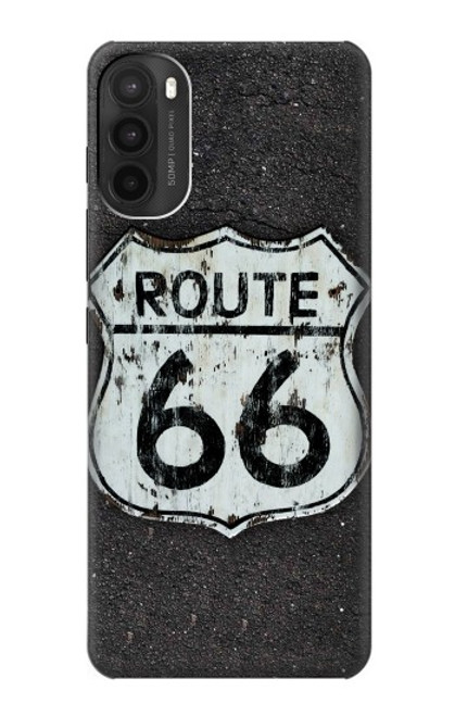 S3207 Route 66 Sign Case For Motorola Moto G71 5G