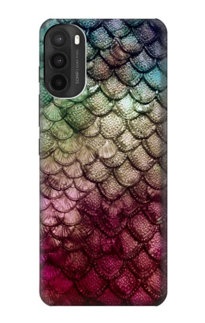 S3539 Mermaid Fish Scale Case For Motorola Moto G71 5G