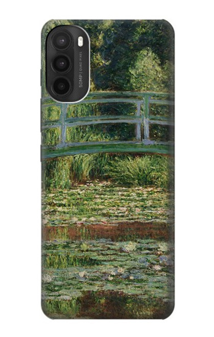 S3674 Claude Monet Footbridge and Water Lily Pool Case For Motorola Moto G71 5G