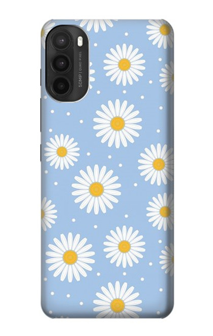 S3681 Daisy Flowers Pattern Case For Motorola Moto G71 5G